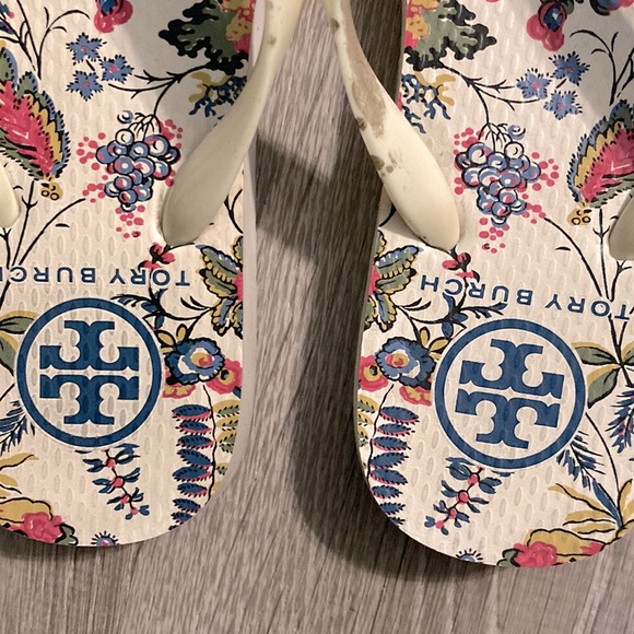 Tory Burch Floral Color-full Sandals Size 6.5 - Picture 6 of 6